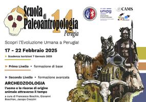 Quattordicesima Edizione della Scuola di Paleoantropologia - Prima circolare