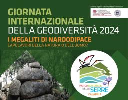 Evento Giornata Internazionale della Geodiversità 2024, sabato 30 novembre